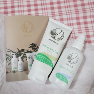 mom e 맘이 내추럴 베이비 케어 크림+바디오일 — 5점을 준 리뷰어가 2021년 1월 올린 사용 사진