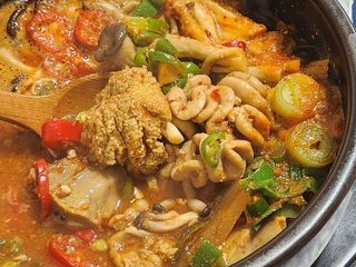 소담스퀘어 상암 궁중해물탕조씨집 백년가게 조씨집 팔뚝탕1인분550g — 5점을 준 리뷰어가 2022년 12월 올린 사용 사진