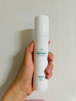 셀바이져 항균 스프레이 핸드워시 + 키즈세정제 SET — 4점을 준 리뷰어가 2021년 3월 올린 사용 사진