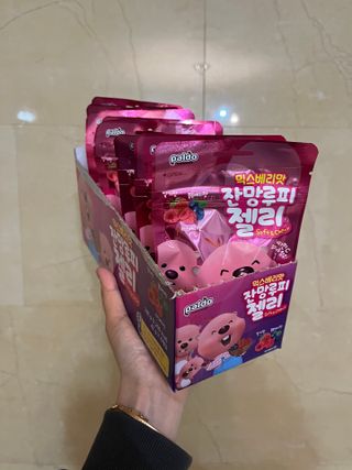 [팔도] 잔망루피젤리 믹스베리맛 42g 8개 — 5점을 준 리뷰어가 2022년 1월 올린 사용 사진