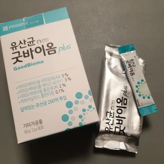 프리마인 유산균 국가지정연구소 선정, 살아있는 생유산균 200억 마리의 힘. 유산균n굿바이옴플러스 — 5점을 준 리뷰어가 2021년 10월 올린 사용 사진