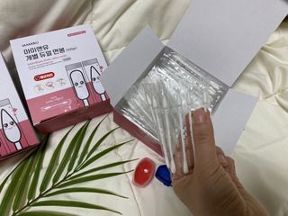 마미앤유 개별 듀얼면봉 — 5점을 준 리뷰어가 2022년 2월 올린 사용 사진