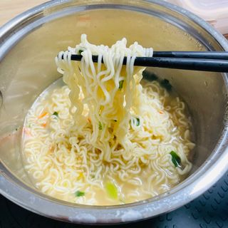 [풀무원] 자연은맛있다 정면, 백면, 홍면  세트 — 5점을 준 리뷰어가 2021년 4월 올린 사용 사진
