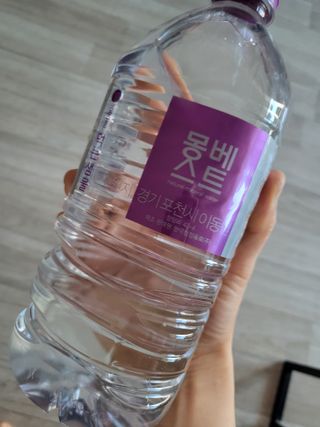 몽베스트 MONTBEST 1L 12입 — 5점을 준 리뷰어가 2022년 2월 올린 사용 사진