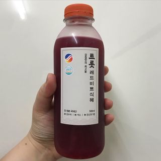 트롯전통식혜 트롯레드비트식혜 1리터 +500리터 — 5점을 준 리뷰어가 2021년 5월 올린 사용 사진