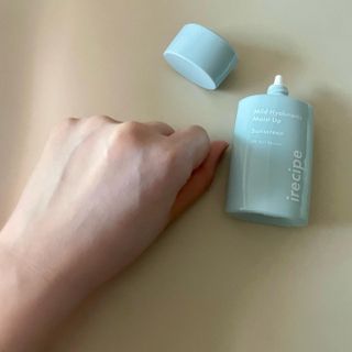 아이레시피 마일드 히알루로닉 모이스트 업 선스크린 SPF50+ PA++++ — 5점을 준 리뷰어가 2023년 6월 올린 사용 사진