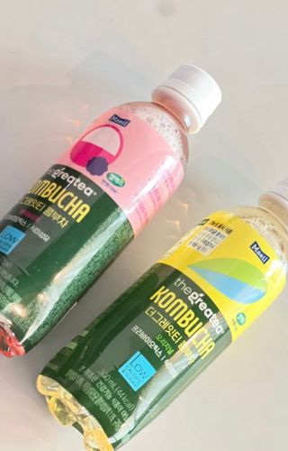 더그레잇티 콤부차 [매일유업] 더그레잇티 44kcal 콤부차 300ml *12개입 (오리지널 6개+베리리치 6개) — 4.5점을 준 리뷰어가 2023년 8월 올린 사용 사진