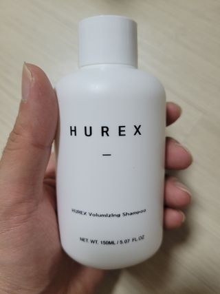 [HUREX] 휴렉스 볼류마이징 탈모완화 기능성 샴푸 150ml x 2개 — 5점을 준 리뷰어가 2021년 9월 올린 사용 사진