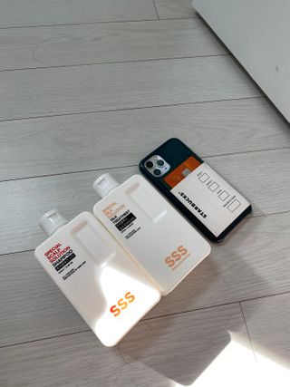 트리플에스 탈모 샴푸 275ml + 실크 트리트먼트 275ml — 3.5점을 준 리뷰어가 2021년 2월 올린 사용 사진
