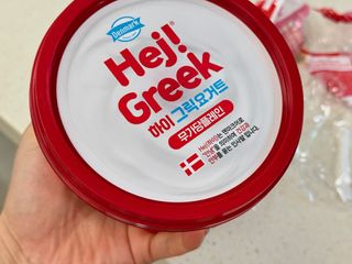 [구매평]덴마크 하이(Hej!) 브랜드 패키지(요구르트, 그릭요거트)only 로켓프레쉬 — 5점을 준 리뷰어가 2025년 4월 올린 사용 사진