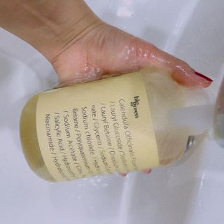 빅그린 카렌듈라(지성두피용)&시카(중건성두피용)탈모샴푸500ml-택1,빅그린 프리미어바이옴탈모앰플팩 60ml — 4점을 준 리뷰어가 2022년 12월 올린 사용 사진
