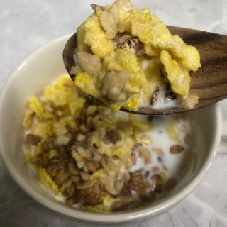 씨알푸드 유기농 쌀 시리얼 390g + 갓 구운 유기농 발아통곡물 150g — 5점을 준 리뷰어가 2022년 1월 올린 사용 사진