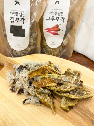 자연을담은모듬부각 — 5점을 준 리뷰어가 2022년 1월 올린 사용 사진
