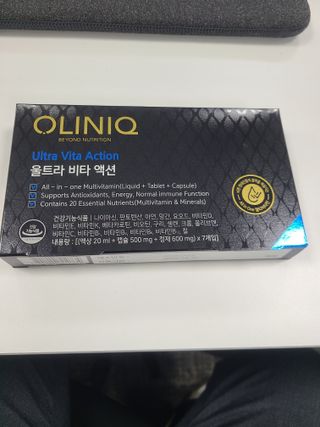 올리닉 울트라비타액션 — 5점을 준 리뷰어가 2021년 10월 올린 사용 사진