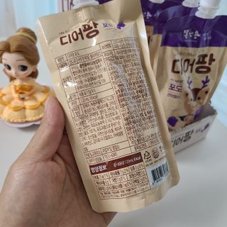 [몸엔용] 우리 아이 건강간식, 달콤한 녹용곤약젤리 디어팡 4종 — 5점을 준 리뷰어가 2021년 8월 올린 사용 사진
