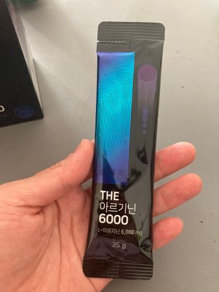[닥터루템]THE 맛있고 THE 진한 THE 아르기닌 6000 1box (15포) — 5점을 준 리뷰어가 2022년 10월 올린 사용 사진