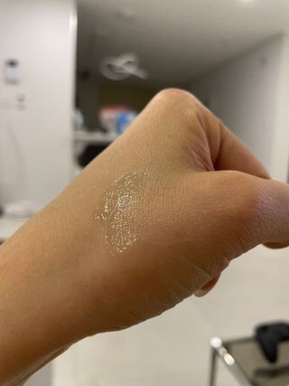 랑벨 랑바이오 블랙 시카 크림 50ml(블랙비 프로폴리스, 시카 4종, 판테놀 10 함유) — 5점을 준 리뷰어가 2023년 2월 올린 사용 사진