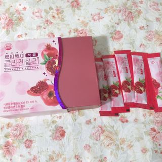 헬스업_쁘띠쁘띠석류콜라겐젤리_20g x 14포 — 5점을 준 리뷰어가 2021년 2월 올린 사용 사진
