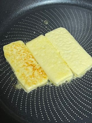 앙투어솔레 아일랜드 구워먹는 치즈 100 자연 치즈 와인안주 300g(100g x 3팩) — 5점을 준 리뷰어가 2022년 8월 올린 사용 사진