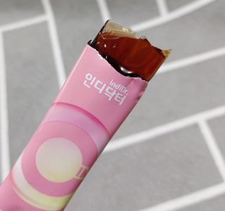 [인디닥터] 면역 생생 핑크 이뮨 젤리 — 5점을 준 리뷰어가 2022년 5월 올린 사용 사진