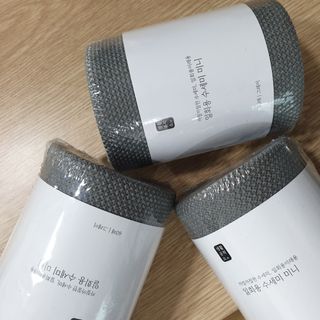[생활공작소] 일회용 수세미 미니_그레이 60매 x 3입 — 4점을 준 리뷰어가 2021년 3월 올린 사용 사진