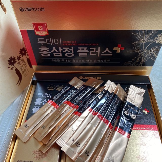 서울약사신협_투데이홍삼정플러스스틱_10g x 30포 리뷰 사진