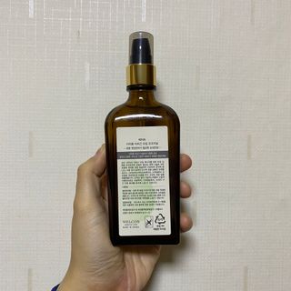 [메리트] 순도 100퍼센트 아르간 헤어오일 — 5점을 준 리뷰어가 2021년 12월 올린 사용 사진