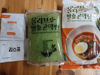 클린24시간 올리브 발효곤약면 찰비빔면 1세트-(3봉) — 5점을 준 리뷰어가 2024년 2월 올린 사용 사진