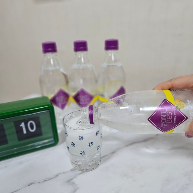 Montbest with Sparkling water 플레인/라임/레몬 20병(랜덤) 리뷰 사진