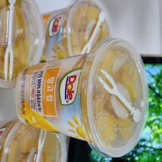 돌 MF[Dole] 파인애플컵/망고컵/복숭아컵 198g 6입X1박스 (맛 1가지 랜덤 발송) — 5점을 준 리뷰어가 2024년 5월 올린 사용 사진