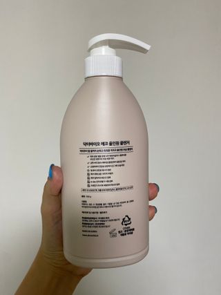 닥터바이오 에코 올인원 클렌저 500g — 5점을 준 리뷰어가 2023년 8월 올린 사용 사진