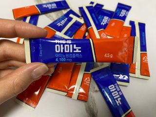 [닥터루템] THIS IS 아미노 디스이즈아미노 필수 조원희 아미노산 1box(15포) — 5점을 준 리뷰어가 2023년 3월 올린 사용 사진