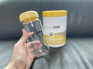 프로티원 단백질쉐이크 곡물맛 2주분 1통+보틀 — 5점을 준 리뷰어가 2021년 4월 올린 사용 사진