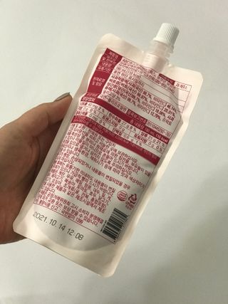 본리브 나 다운 시작 ABC주스 프리바이오틱스 — 5점을 준 리뷰어가 2021년 1월 올린 사용 사진