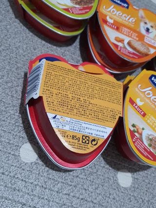 비타크래프트 조에시 하트캔 85g 강아지 습식캔 10캔 — 5점을 준 리뷰어가 2021년 9월 올린 사용 사진