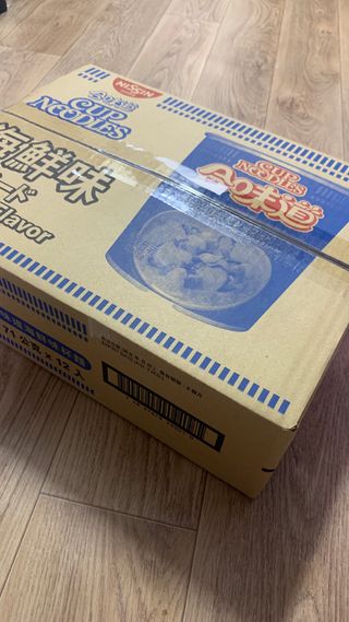 NISSIN 닛신 컵누들  4종 - 씨푸드오리지날, 씨푸드 스파이시, 씨푸드 커리, 씨푸드 XO소스 — 5점을 준 리뷰어가 2022년 12월 올린 사용 사진