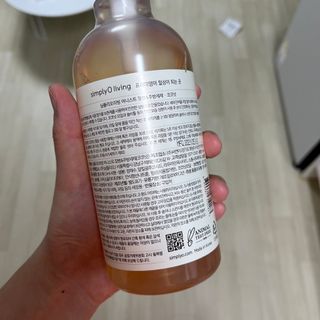 심플리오리빙 어니스트 주방세제 본품 500ml + 리필 900ml (코코넛향) — 5점을 준 리뷰어가 2022년 6월 올린 사용 사진