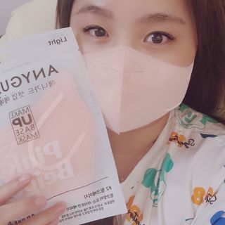 [애니가드] 셋업 메베마스크라이트  (대형 4컬러 + 중형 4컬러) — 5점을 준 리뷰어가 2022년 7월 올린 사용 사진