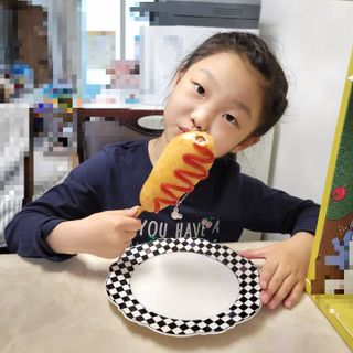 오마뎅 한우핫도그 — 5점을 준 리뷰어가 2021년 5월 올린 사용 사진