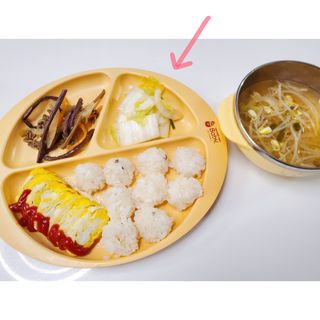 셰프애찬 단호박 백김치 1kg — 5점을 준 리뷰어가 2022년 10월 올린 사용 사진