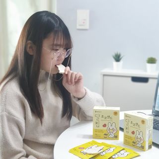 네이처오다 달칩 초코샌드 — 5점을 준 리뷰어가 2021년 1월 올린 사용 사진