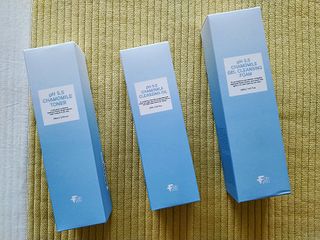 페브유 / FABYOU 페브유 pH5.5 캐모마일 젤 클렌징 폼 + 클렌징 오일 + 토너 3종 세트 — 5점을 준 리뷰어가 2021년 6월 올린 사용 사진