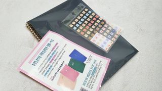 리훈 곰부 체크리스트+ 곰부 리무버블스티커 1장 — 4점을 준 리뷰어가 2021년 5월 올린 사용 사진