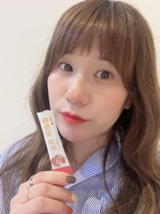 아이비웰니스 빵순이 효소 키위맛 7포 + 석류맛 7포 (총 14포, 2주분) — 5점을 준 리뷰어가 2022년 10월 올린 사용 사진