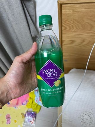 몽베스트 Montbest with Sparkling water Lemon OR Lime 20병(랜덤) — 5점을 준 리뷰어가 2021년 10월 올린 사용 사진