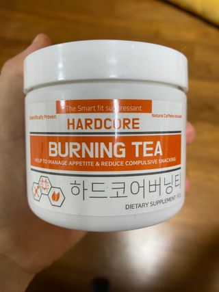 뉴트리션팩토리 하드코어버닝티 오리지널 — 4.5점을 준 리뷰어가 2021년 10월 올린 사용 사진