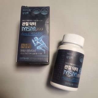 체인미 관절 및 연골건강에 도움을 줄수있는 관절닥터 MSM100 — 5점을 준 리뷰어가 2021년 12월 올린 사용 사진