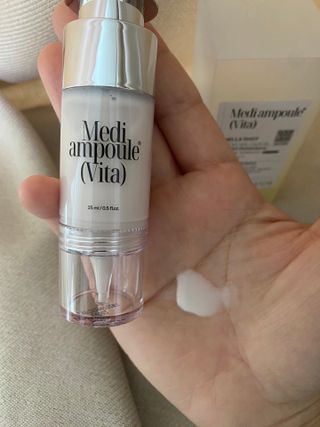 ✅프리 (블로그체험단) [밀리밀리] 메디 앰플 비타 15ml — 5점을 준 리뷰어가 2025년 9월 올린 사용 사진