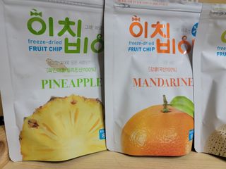 동결건조 과일칩 이치비야 4종 set — 5점을 준 리뷰어가 2021년 10월 올린 사용 사진