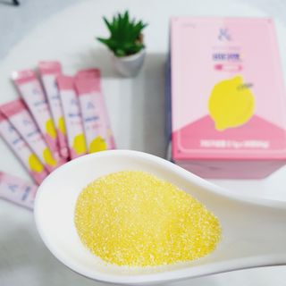 비타앤C 레몬맛, 망고맛 — 5점을 준 리뷰어가 2021년 4월 올린 사용 사진